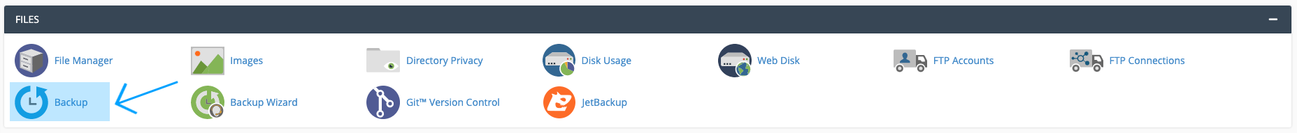 create instant backup